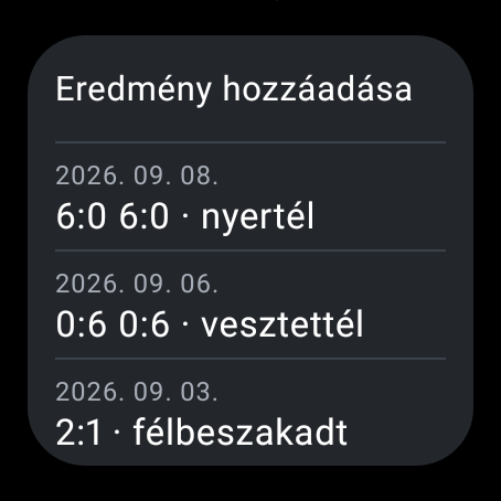 Minden meccs az órán marad, és túléli a lemerülést.